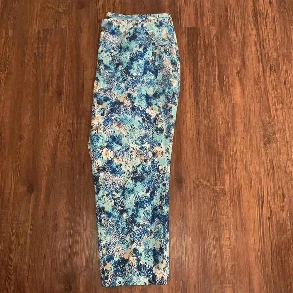 ZOZO Floral Pants Classic Ankle Pants Women’s Size 22 NWT - Picture 4 of 10
